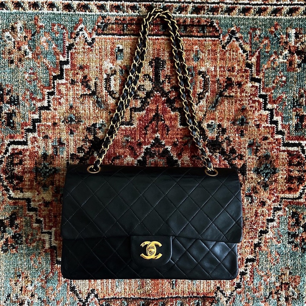 **Chanel Vintage Classic Medium Double Flap Bag - Picture 5 of 13